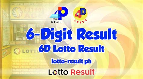 6 digits lotto result today
